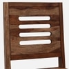 Elian Solid Wood Dining Chair in Warm Walnut Finish - Set of 2