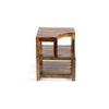 Aural Bedside Table - Teak Finish