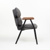 Antho Fabric Dining Chair in Grey Colour
