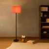 Devansh Wood Floor Lamp