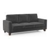 Apollo Neo 3 Seater Fabric Sofa In Steel Colour