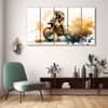 The Castle Decor Bike Art Wall Painting Wooden Framed 27x48 Inch