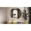 33″ Gold Round Mirror