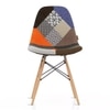 DSW Side Chair Replica in Patchwork Colour