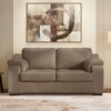 Trissino 2 Seater Premium Italian Leather Sofa In Dark Truffle Colour