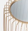 Metal Side Table in Gold Colour