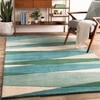 Sage and Green Wool Rug