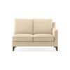 Abbey Sectional Sofa (Colour : Birch Beige, Cushion : Soft, Seater : Left Aligned 2 Seater + Left Aligned Chaise)