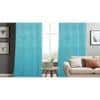 Velvet embo Pack of 2 Blackout Long Door Curtains