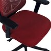 Zeeazyana Mid Back Ergonomic Chair in Red Colour