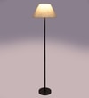 47" Jute Floor Lamp in Beige Shade