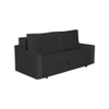 Step 3 Seater Pull Out Sofa cum Bed  in Black Colour
