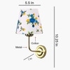 Devansh Metal Electric Wall Light in Gold Colour with Multi Shade Count of 1 Light