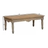 Hayden Solid Wood Coffee Table In Grey Finish