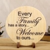 EVERY family has a story Marble Showpiece