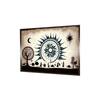 Blue Beige Canvas Wall Prints Canvas Wall Prints Set of 2 Multicolor Matte