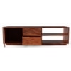 Orion Solid Wood TV Unit in Teak Finish