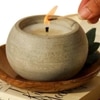 English Vanilla Poured Dome Candle
