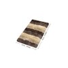 Malia Beige Solid Natural Fiber 24x16 inches Anti-Skid Bath Mat