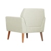 Thomas Fabric Lounge Chair in Light Green Color