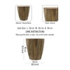 Metalsmith Solid Wood Side Table in Natural Finish
