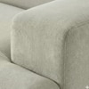 Sophisticated Wood Right Aligned 2-Seater With Upholstery Non Storage Sofas In Grey Colour