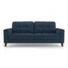 Verona Premium 3 Seater Fabric Sofa in Indigo Blue Colour