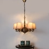 Devansh Wood Wall Mounted Lamp With Off-White Cotton Shade