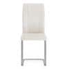 Seneca Metal Dining Chair Set Of 2 In White Finish