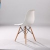 Kepler Brooks Leo Cafeteria Dining Chair in White Colour