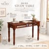 Nilaya Sheesham Wood Console Table in Honey Oak Finish