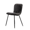 Pine Fabric Dining Chair in Grey Colour