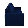 Clevam 3 Seater Pull Out Sofa cum Bed  in Navy Blue Colour