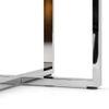 Sanchez 4 Seater Round Glass Top Dining Table