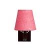 Devansh Solid Wood Electric Wall Light in Pink Colour with Pink Shade Count of 1 Light