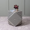 Wood Side Table in Multicolor Colour