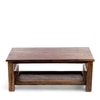 Blairs Sheesham Wood Coffee Table In Teak Finish