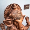 Copper 2Ft Lotus Ganesha Water Fountain