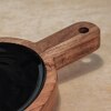 Ireka Home Back in Black Wooden Serving Board – Black Finish