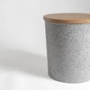 Mia Rubberwood Outdoor Coffee Table In Grey Finish
