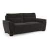 Adelaide Premium 3 Seater Fabric Sofa in Graphite Grey Colour