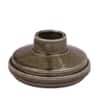 Brown Burmese Designed Ceramic Vase