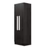 Hexa Red Wooden 2 Door Wardrobe with 4 Shelves in Flower Wenge Colour