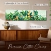 Tropical Botanical Canvas Wall Art 12 x 46 Inch