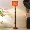 Devansh Wooden Floor Lamp