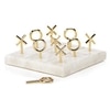 NikkisPride Premium Marble Tic Tac Toe Game Board