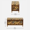 Harper Solid Wood Bench in Provincial Teak Finish