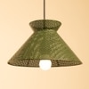 Jules Handcrafted Hanging Lamp Green