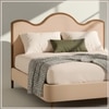 Solara Wave Luxe King Size Bed in velvet With Oak wood Frame & Hydraulic Storage