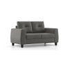 Edward 2 Seater Fabric Sofa (Yessica Grey)